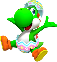 Yoshi (Egg Hunt) from Mario Kart Tour