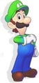 Artwork of Luigi from Mario & Luigi: Brothership, first seen in this issue