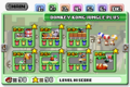 Donkey Kong Jungle Plus level selection screen