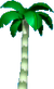 Palm tree from New Super Mario Bros.