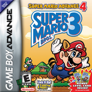 North American box art for Super Mario Advance 4: Super Mario Bros. 3