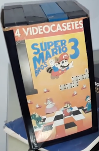 Cover of the Super Mario Bros. 3 VHS set