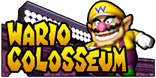 The logo for Wario Colosseum, from Mario Kart Double Dash!!.