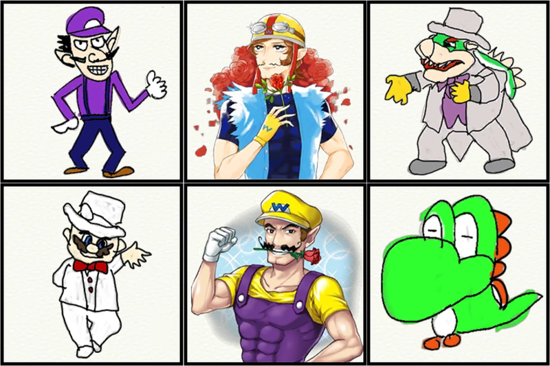 File:Wario Portraits.png