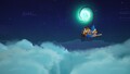 A view of the moon from the post-credits scene after clearing Bewilder Bird Habitat