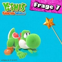 The thumbnail for question 7 of Yoshi's Crafted World: Das Quiz.