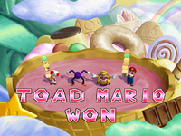 The ending to Coney Island in Mario Party 5