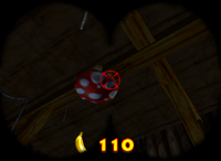 A setup for a Battle Arena Pad on DK Isles.