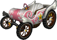 The model for Princess Peach's Daytripper from Mario Kart Wii