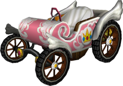 The model for Princess Peach's Daytripper from Mario Kart Wii