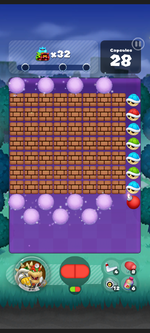 Stage 142 from Dr. Mario World