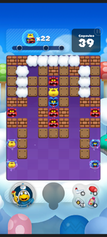 Stage 197 from Dr. Mario World