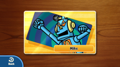 One of the Character Cards, as they appear on the TV.