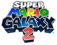 Early logo for Super Mario Galaxy 2