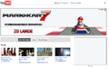 A banner advertisement made to promote Mario Kart 7