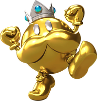 King Bob-omb (Gold) from Mario Kart Tour