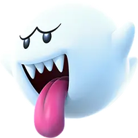 The icon for the Boo in Mario Kart World