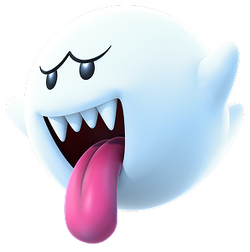 The icon for the Boo in Mario Kart World