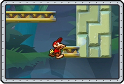 Ledge Grab from Mini Mario & Friends: amiibo Challenge