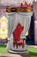 Royal Castle goal-line decoration