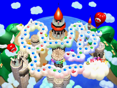 Mario's Rainbow Castle from Mario Party