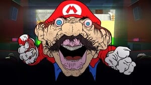 Mario in MeatCanyon's "POV: The Mario Movie" animation