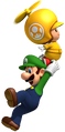 Propeller Yellow Toad and Luigi