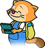Ralphie Wario Kard sprite from WarioWare Gold