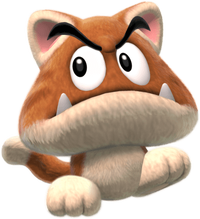 SM3DW+BF Artwork Goomba (Cat).png