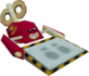 Rendered 3D model of the Heave-Ho enemy in Super Mario 64.