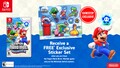 Promotional image for exclusive sticker set as a pre-order bonus from GameStop