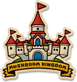 Mushroom Kingdom's sticker from Super Mario Odyssey