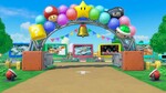 A sticker background from Super Mario Party