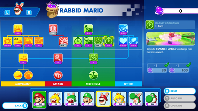 List of Skill Trees in Mario + Rabbids Kingdom Battle - Super Mario ...