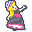 Drill Peach Standee from Super Mario Bros. Wonder