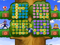 Treetop Bingo from Mario Party 6