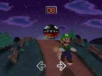 Chain-Chomp Chase in Dance Dance Revolution: Mario Mix