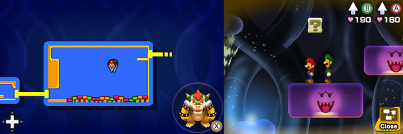 Block 33 in Energy Hold of Mario & Luigi: Bowser's Inside Story + Bowser Jr.'s Journey.