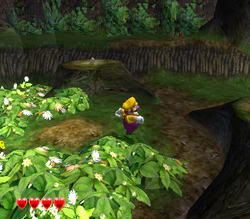 Wario in Greenhorn Forest
