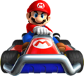 Mario in his Standard Kart.