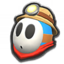 Light-blue Shy Guy (Explorer) from Mario Kart Tour