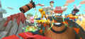 Mario Kart Tour (paddle wheels)