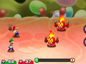 Burn - Super Mario Wiki, the Mario encyclopedia