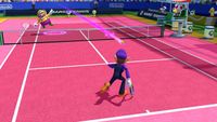 A screenshot from Mario Tennis: Ultra Smash