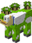 1-Up Mushroom Moo Moo in Minecraft