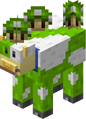Minecraft (brown mooshroom in Super Mario Mash-Up Pack)