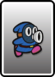 A Blue Snifit card from Paper Mario: Color Splash