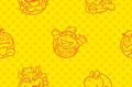 Bowser yellow dotted background