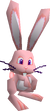 Model of Mario's rabbit from Super Mario 64 DS.