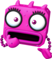 Magenta Virus, "Confused", the first Virus to have a female design.